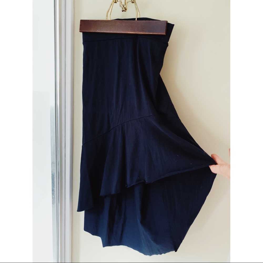 Brooklyn Industries Asymmetrical Black Skirt